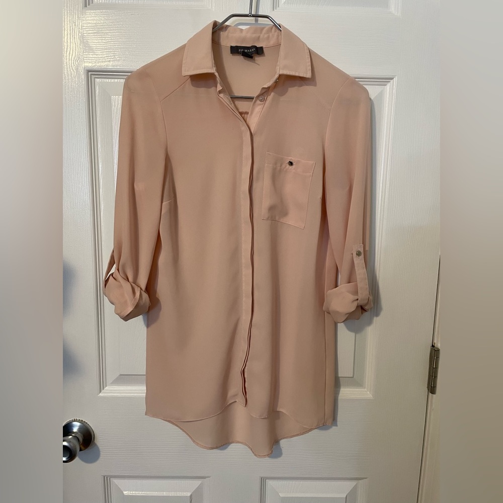 Primark button up blouse